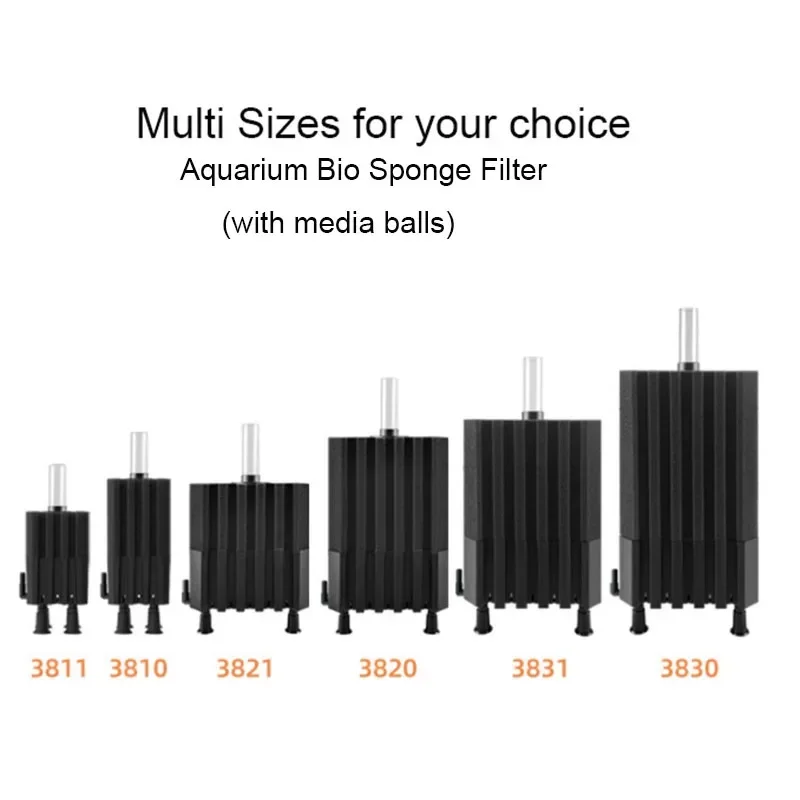 Planted Aquarium Accessories - New Big Bio Sponge Filter for