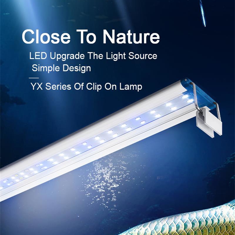 Aquarium Plant Growth Light - Mở rộng không thấm nước Clip