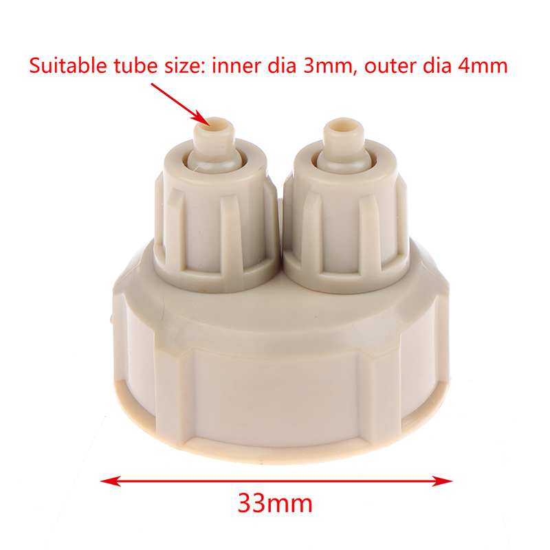 Aquarium Plant Nursery - 2Pcs Aquarium CO2 System Tube Valve