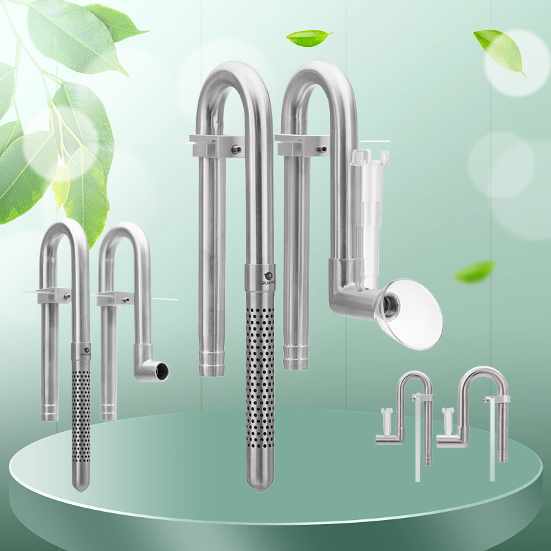 Planted Aquarium Accessories - AQUAPRO Mini Stainless Steel Inflow Outflow