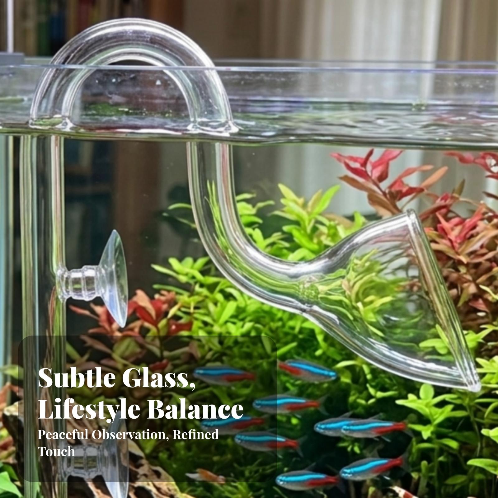 Aquarium Planted Tank Filter - Aquarium Filter Inlet and Outlet Transparent
