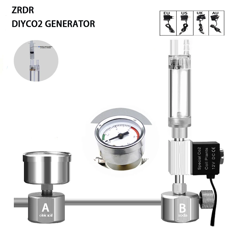 Planted Aquarium Accessories - Bể Cá Tự Làm CO2 Lò