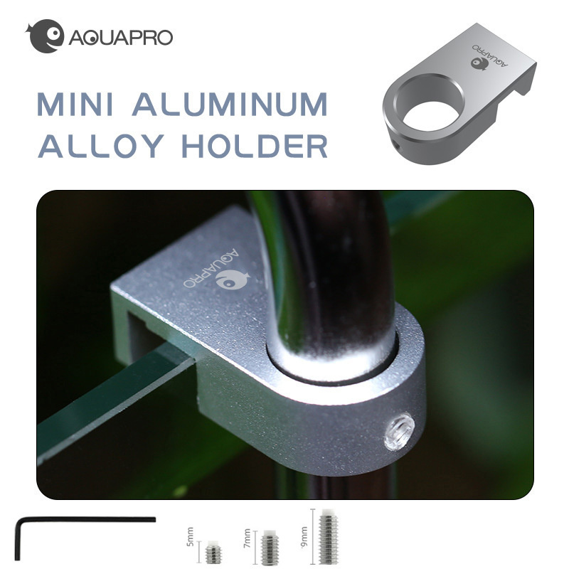 Planted Aquarium Accessories - Aquarium Mini Aluminum Alloy Holder Fixing