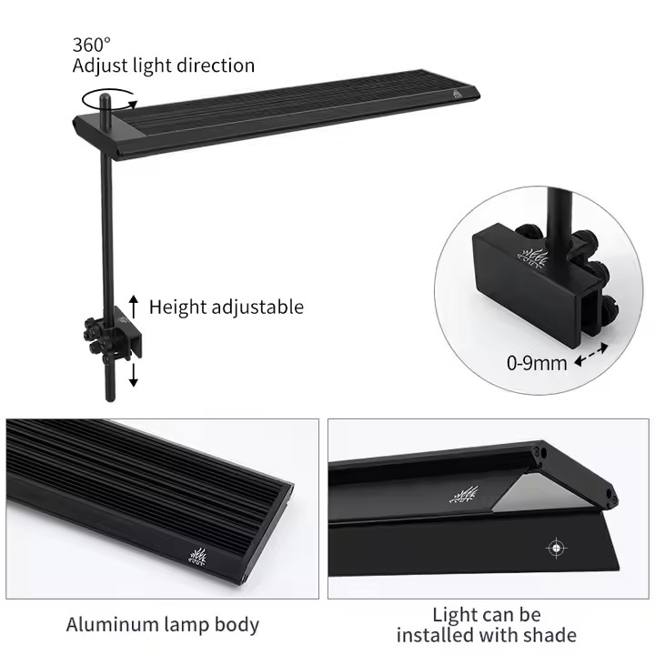 WEEK AQUA S Series RGB+UV Full - đánh giá và giá Aquarium Plant Nursery