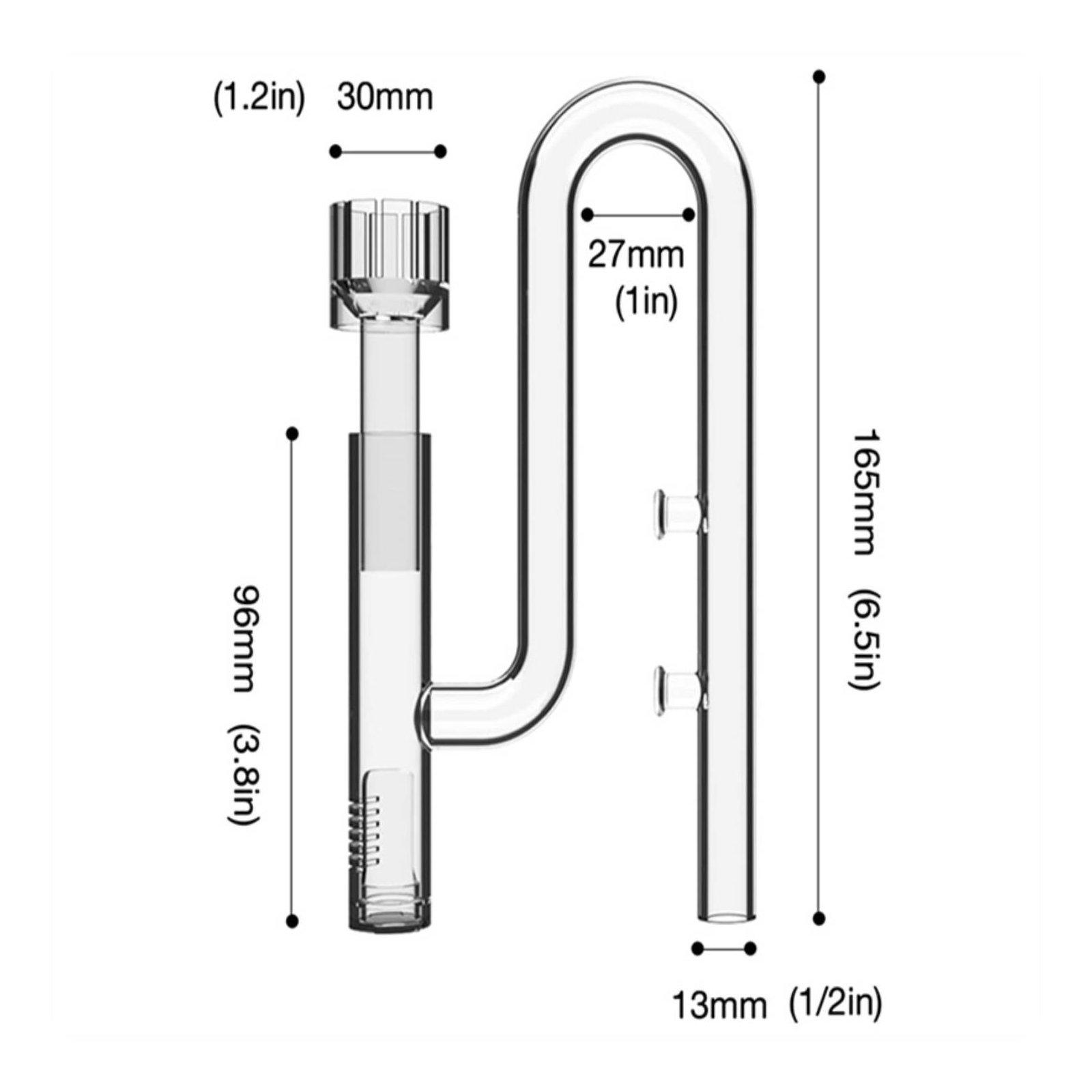 Aquarium Skimmer Transparent B - đánh giá và giá Aquarium Planted Tank Filter