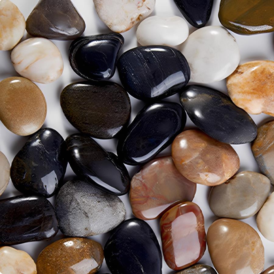 300-700g Smooth River Pebbles, - đánh giá và giá Aquarium Planted Fish