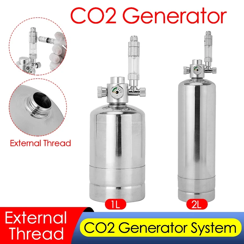 1L/2L Aquarium CO2 Generator S - đánh giá và giá Planted Aquarium Co2 System