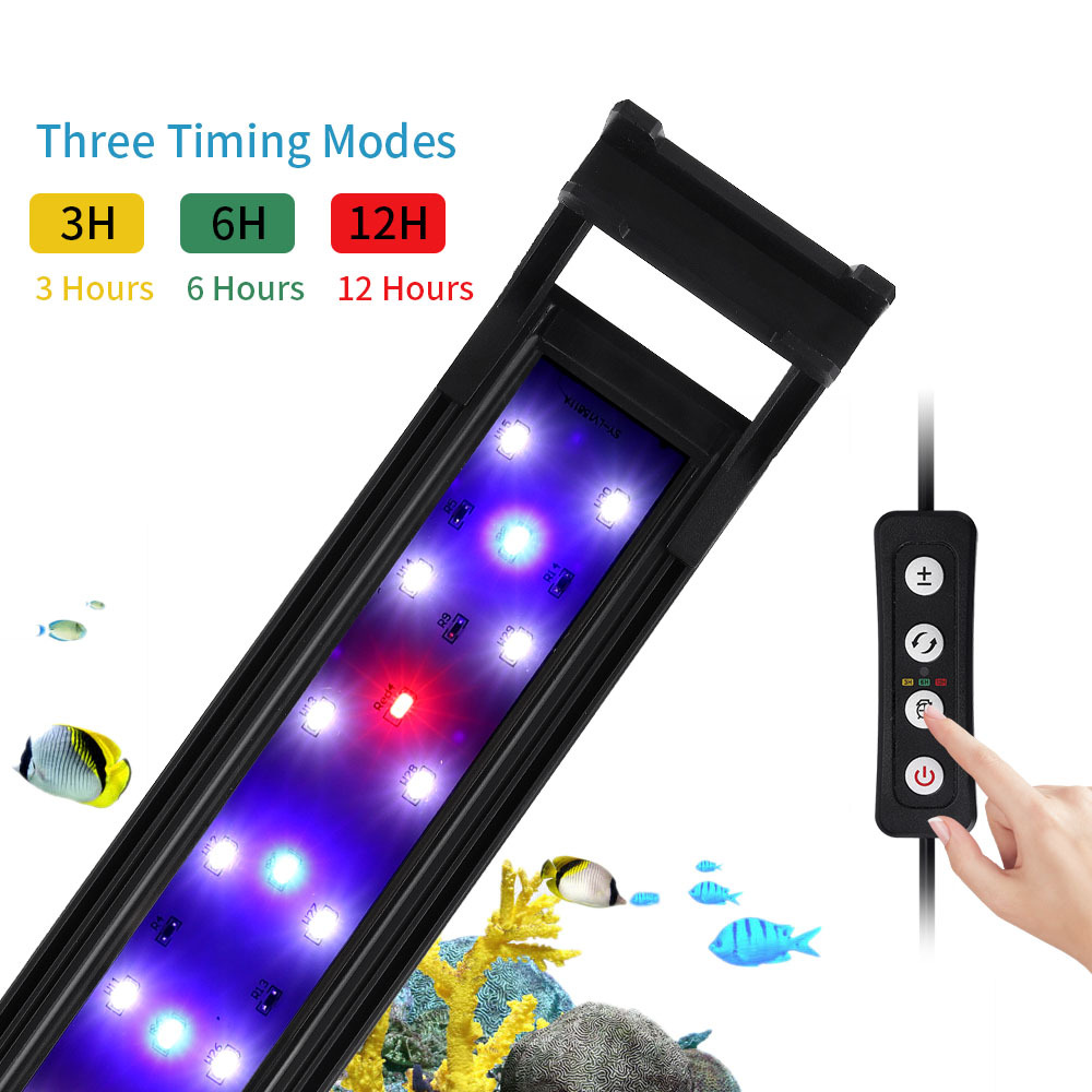 Adjustable Brightness of Fish  - đánh giá và giá Aquarium Plant Growth Light