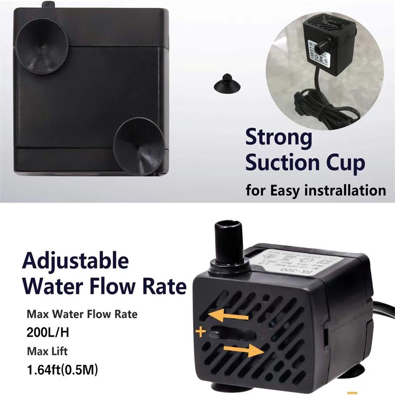 Mini Fish Tank Water Pump Easy - đánh giá và giá Planted Aquarium Cleaning