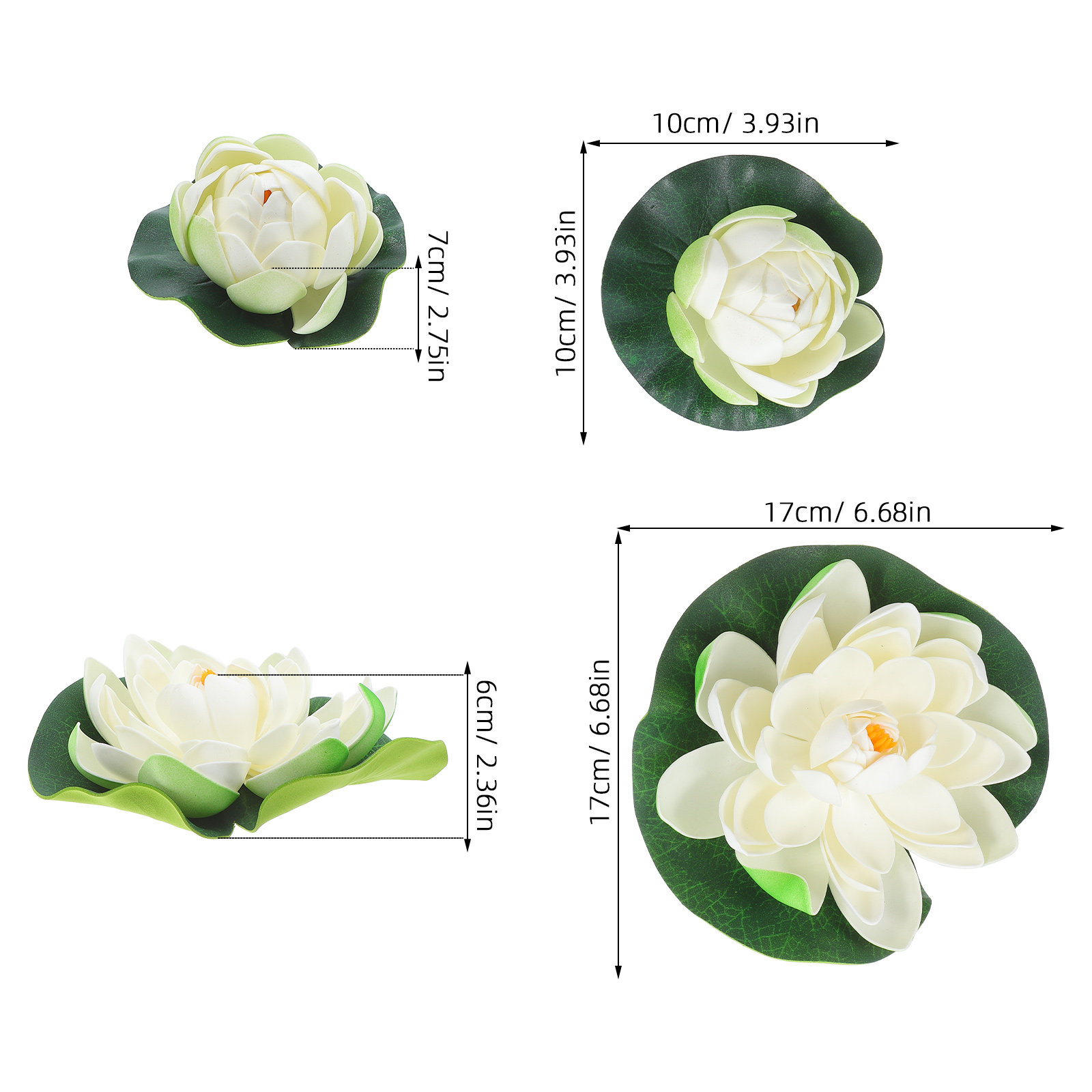5Pcs Artificial Floating Water - đánh giá và giá Aquarium Planted Fish