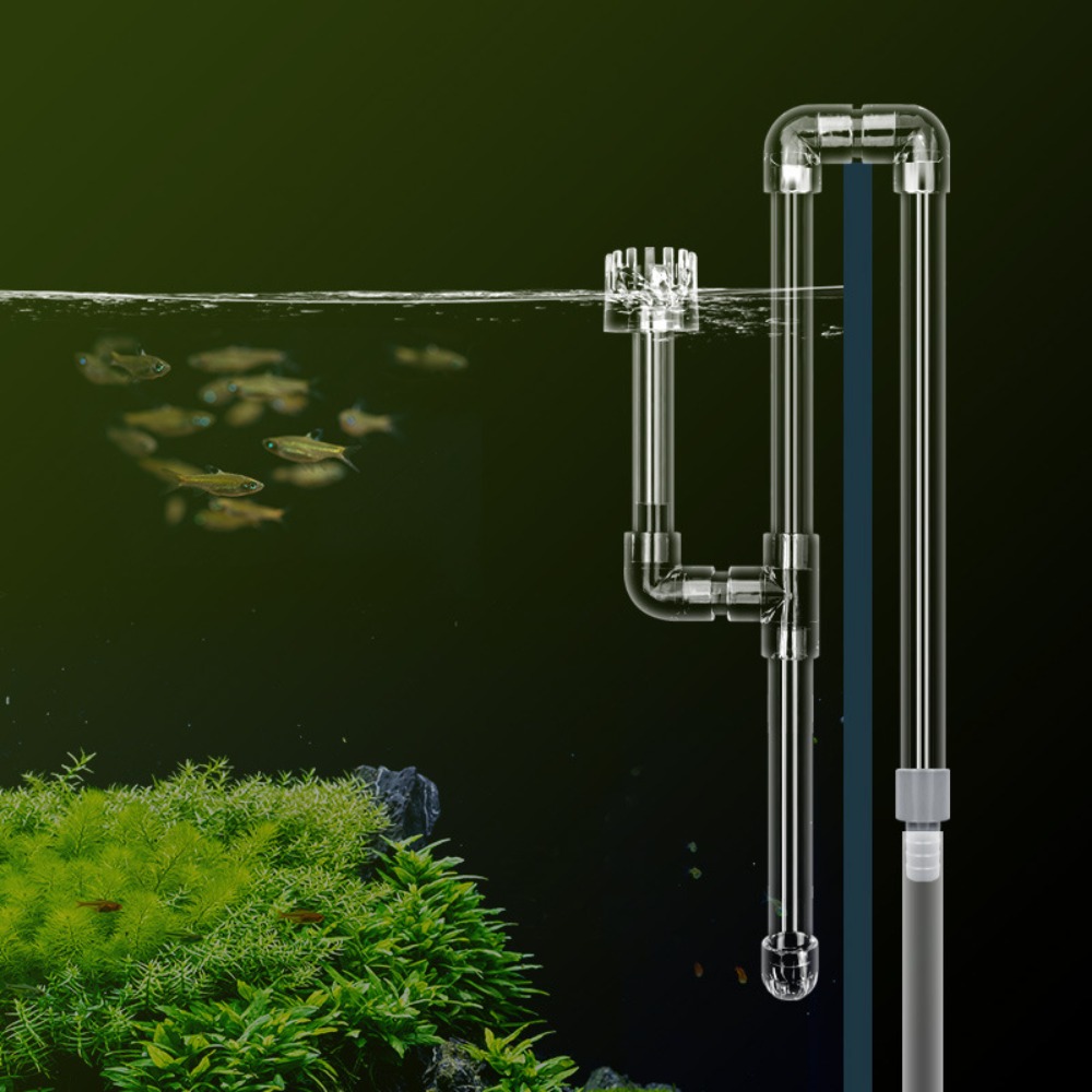 DIY Clear Aquarium Skimmer Acr - đánh giá và giá Aquarium Planted Tank Filter