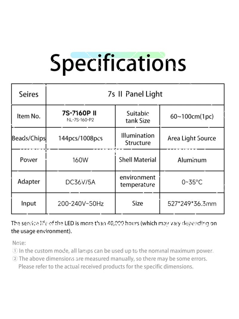 Aquarium LED Light 160W RGB Fu - đánh giá và giá Aquarium Planted Tank